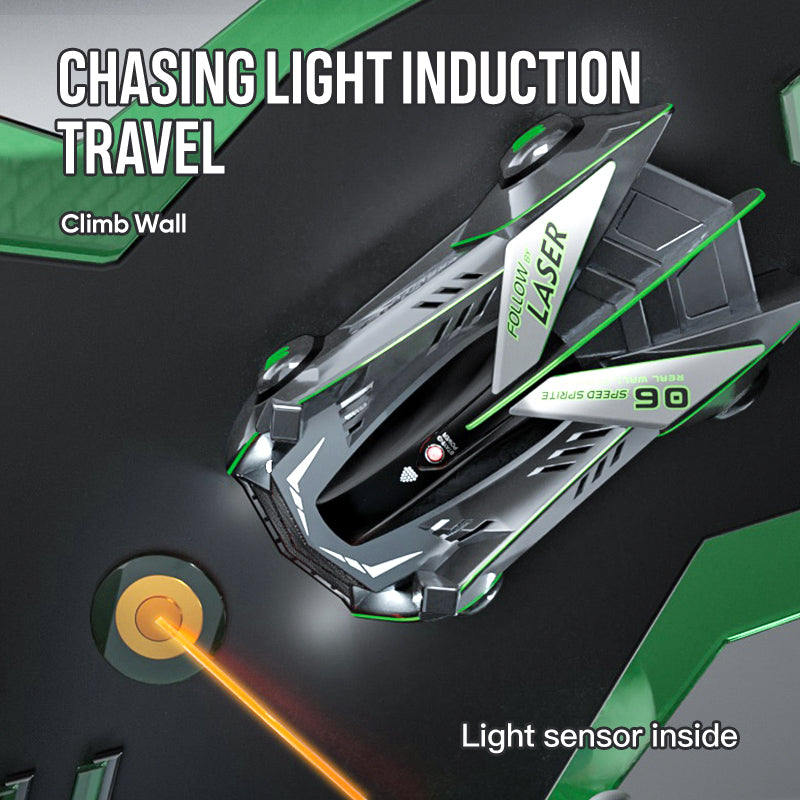 WALL CLIMBING LASER CAR